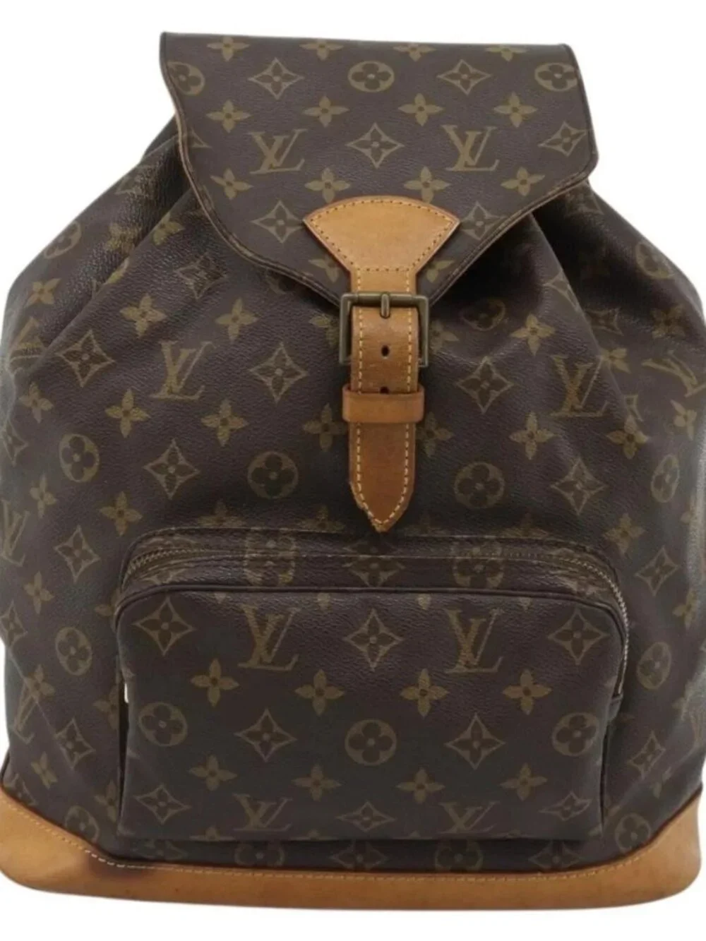 LOUIS VUITTON Monogram Montsouris GM Backpack M51135 LV Auth 183298